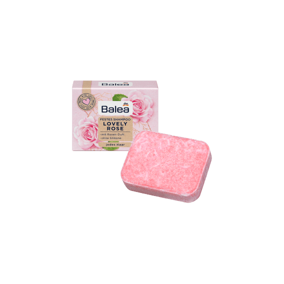 balea shampoing pierre lovely rose 60g