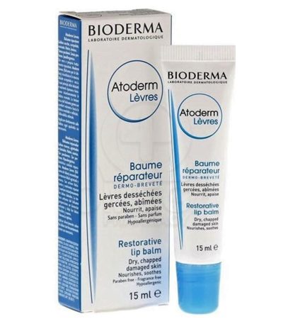 bioderma atoderm levres baume reparateur 15ml