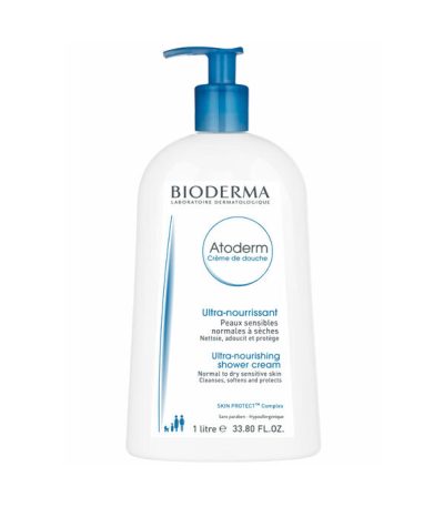 bioderma creme de douche 1 litre