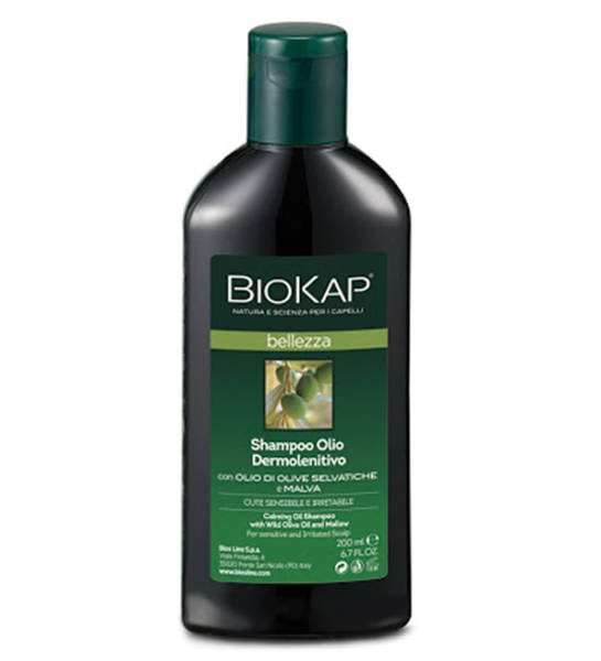 biokap shampooing huile apaisant cuir chevelu sensible et irrite 200 ml