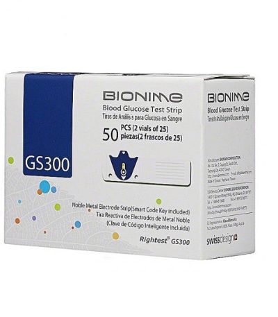 bionime bandelette gs300 50pcs