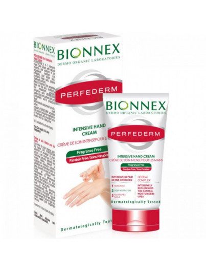 BIONNEX PERFEDERM CREME MAINS SANS PARFUM 60ML