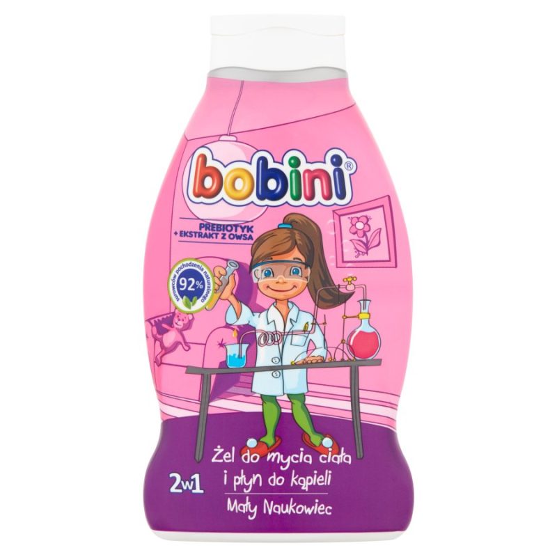 bobini +1an girl 2en1 douche et bain