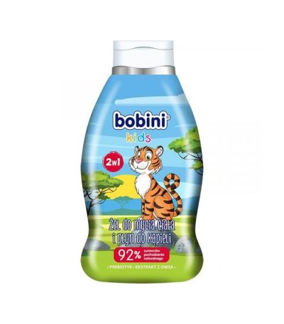 bobini +1an 2en1 douche et bain framboise