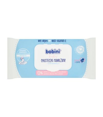 bobini lingette baby vitamine e 70 unites
