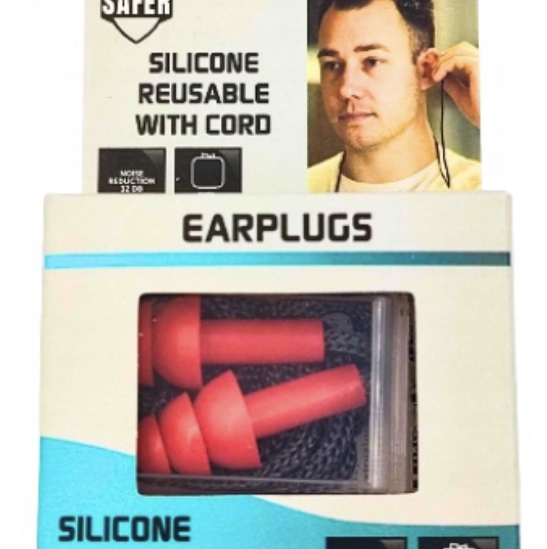 bouchons d&acute;oreiile reutilisables avec courdon