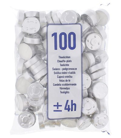 bougies chauffe-plats 100 pcs