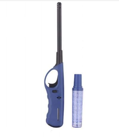 briquet briquet gaz long + gaz de rechange