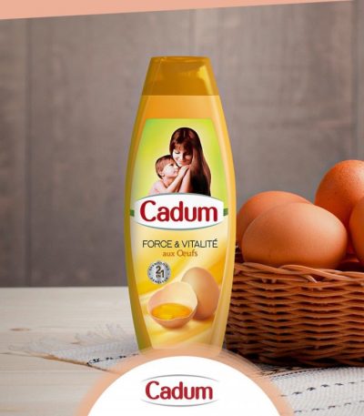 cadum shampoo aux oeufs 650ml