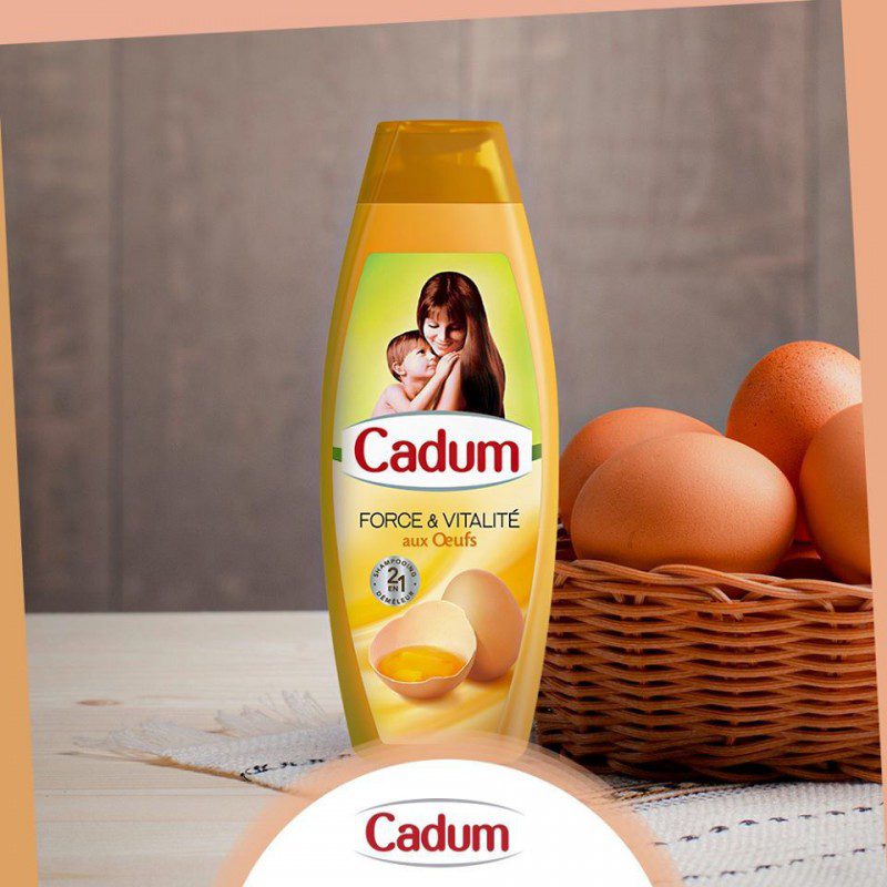 cadum shampoo aux oeufs 650ml