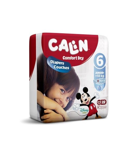 CALIN TAILLE 6 COMFORT DRY 22 UNITES