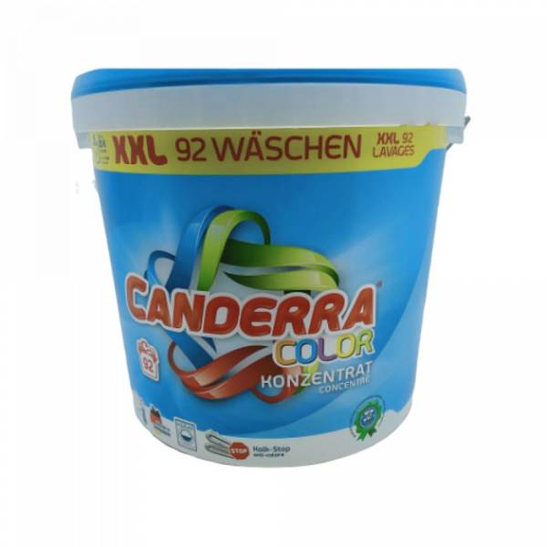 canderra color consentre - lessive 92 lavages 6kg