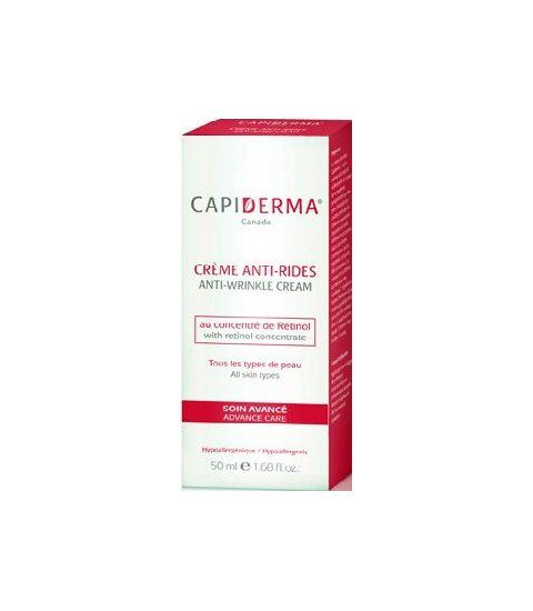 capiderma creme anti-rides 30ml
