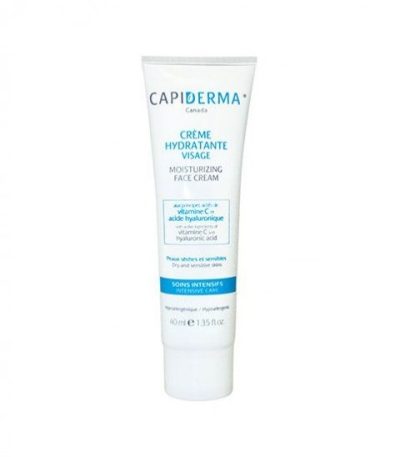capiderma creme hydratante visage peaux seches et sensible
