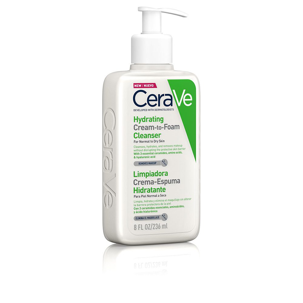 CERAVE CREME MOUSSANT NETTOYANTE HYDRATANTE PS236ML