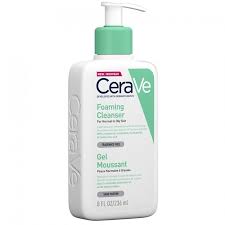 cerave gel moussant peaux normales a grasses 236ml