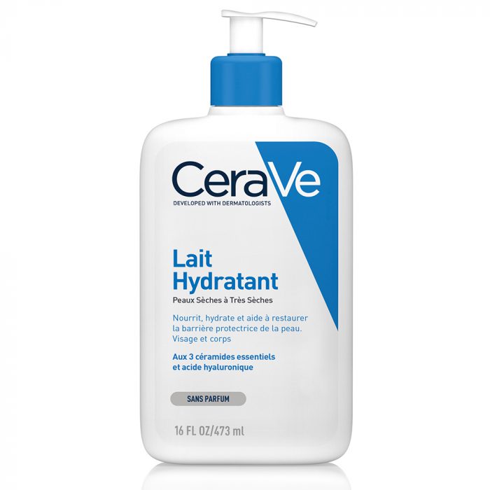 cerave lait hydratant visage et corps 473ml