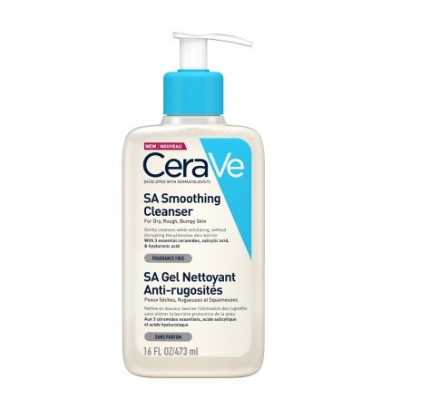 cerave sa gel nettoyant anti rugosites 473ml