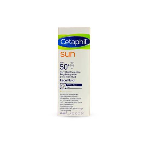cetaphil sun face fluide teinte spf 50+ 50ml