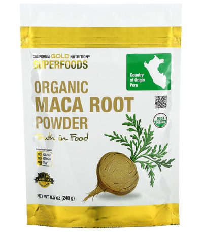 cgn poudre de racine de maca biologique, 240 g