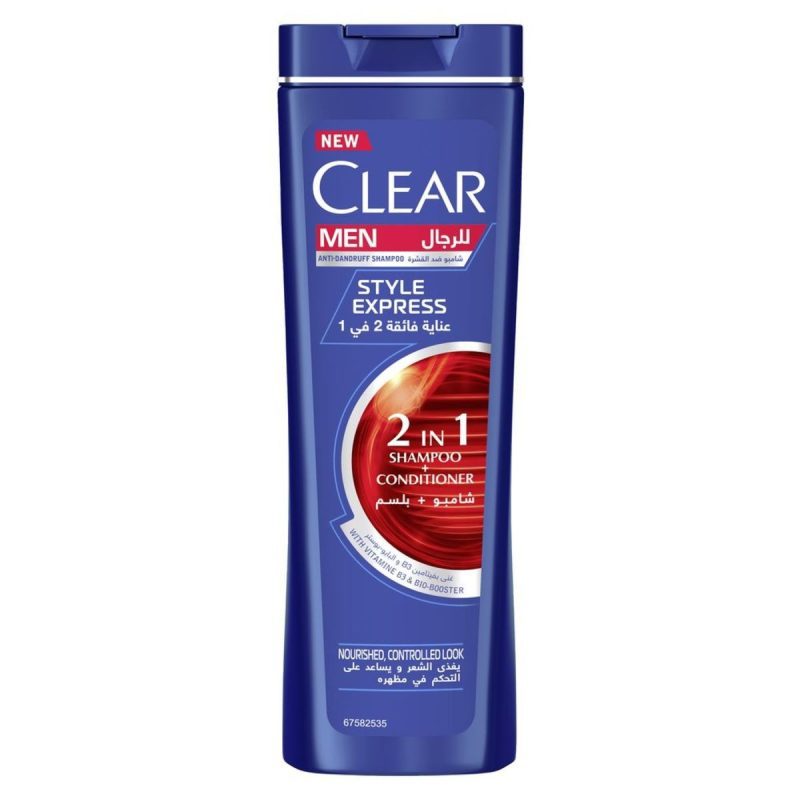 clear champoo 2 in 1 style express 360ml