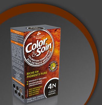 3CHENES COLOR ET SOIN CHATAIN NATUREL 4N