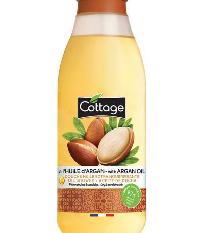 cottage gel douche a l'huile d'argan 560ml