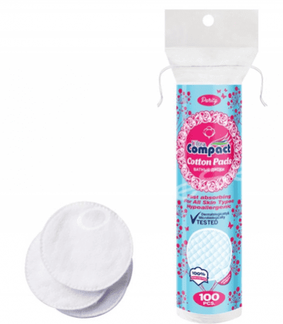 ultra compact cotton disc 100 pcs