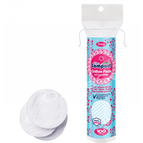 ultra compact cotton disc 100 pcs