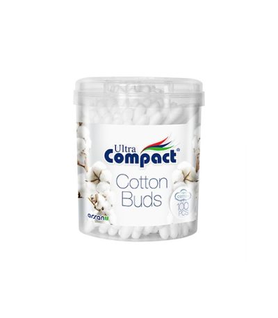 ultra compact cotton tige 100 pcs