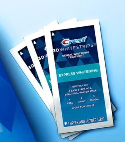 crest bande 3d whitrestrips levels 12 (1 traitement) 2 pcs
