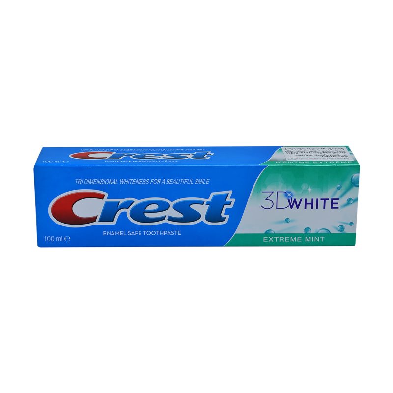 crest dentifrice 3d white 100ml