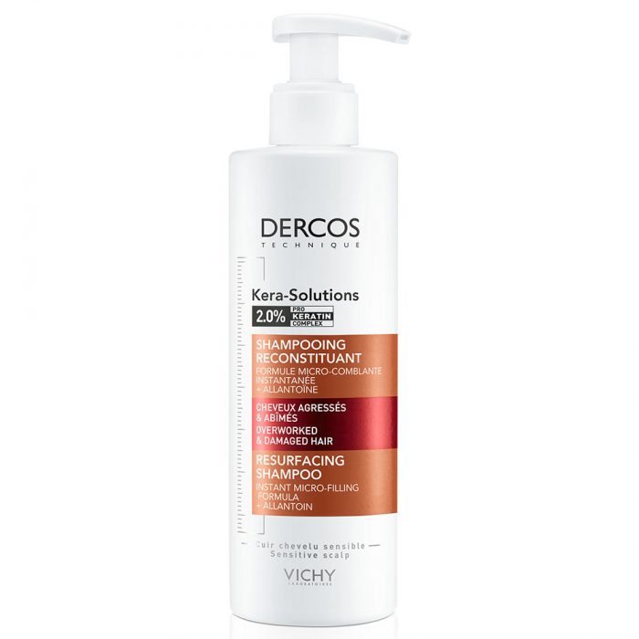 vichy decros kera-solutions shampoo reconstituant 250ml