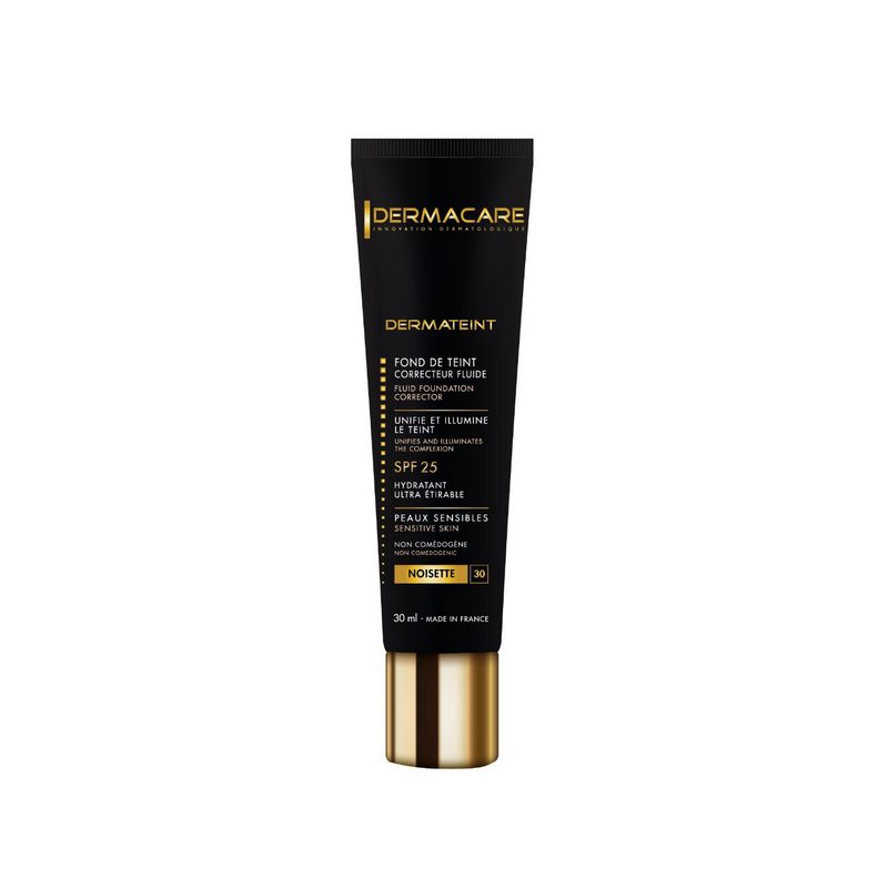 dermacare – dermateint fond de teint correcteur fluide noisette clair n° 30ml