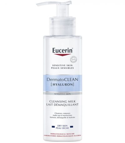 eucerin dermatoclean lait demaquillant 200ml