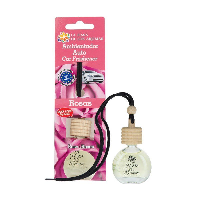 la casa de los aromas desodorisant auto 10ml rose