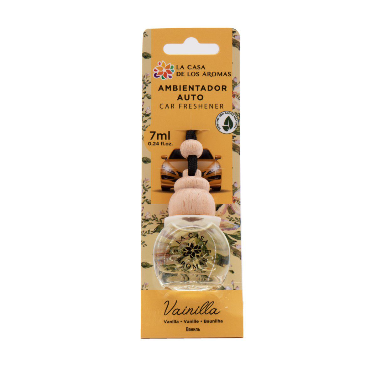 LA CASA DE LOS AROMAS DESODORISANT AUTO 10ML VANILLE