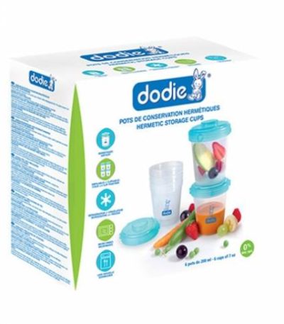 dodie pots de conservation repas *6