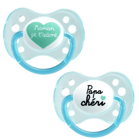 dodie sucettes anatomique 0-6 m duo maman papa cheri
