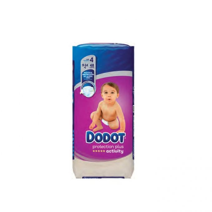 DODOT COUCHE TAILLE 4 48 UNITES