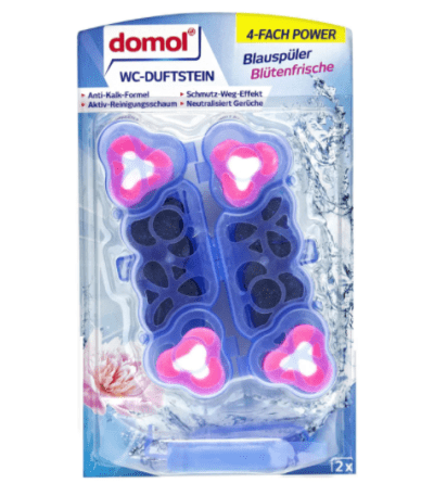 domol wc chasse d eau fraicheur des fleurs 96g