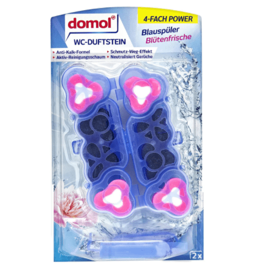 domol wc chasse d eau fraicheur des fleurs 96g