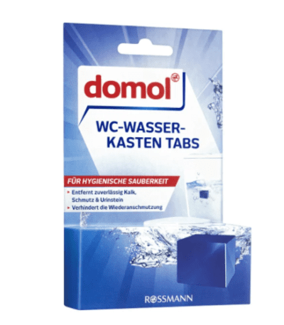 domol wc tabs du reservoir d eau des wc 100g