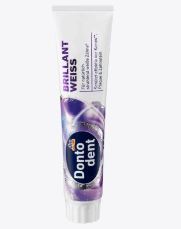 dontodent dentifrice brillant blanc 125ml