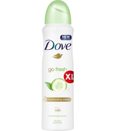 dove go fresh cucmber & green tea 250ml