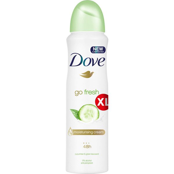 dove go fresh cucmber & green tea 250ml