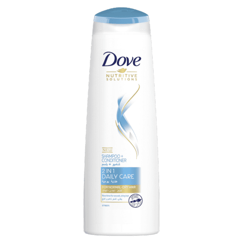 dove shampoo 2in1 daily care 400ml