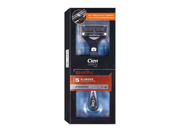 rasoir cien homme shark 5 lames