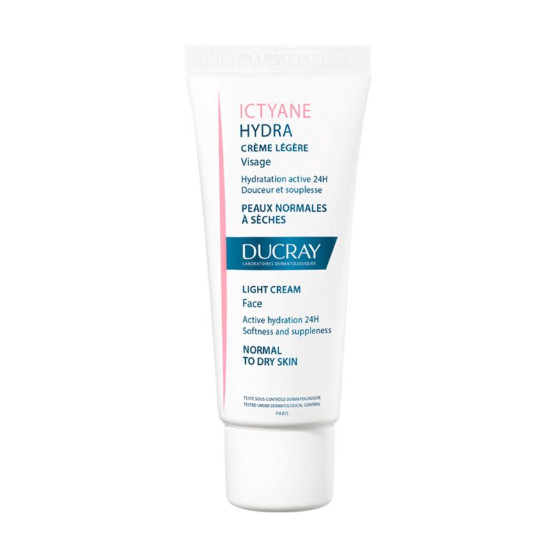 ducray ictyane hydra creme legere visage 40 ml