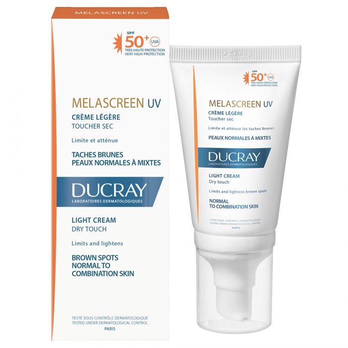 ducray melascreen uv creme legere spf50